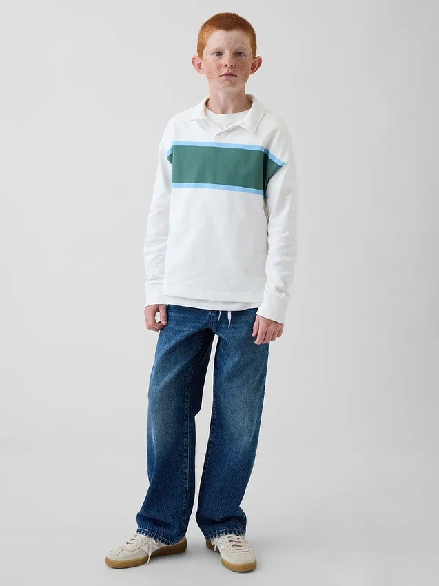 Polo ample épais pour enfant