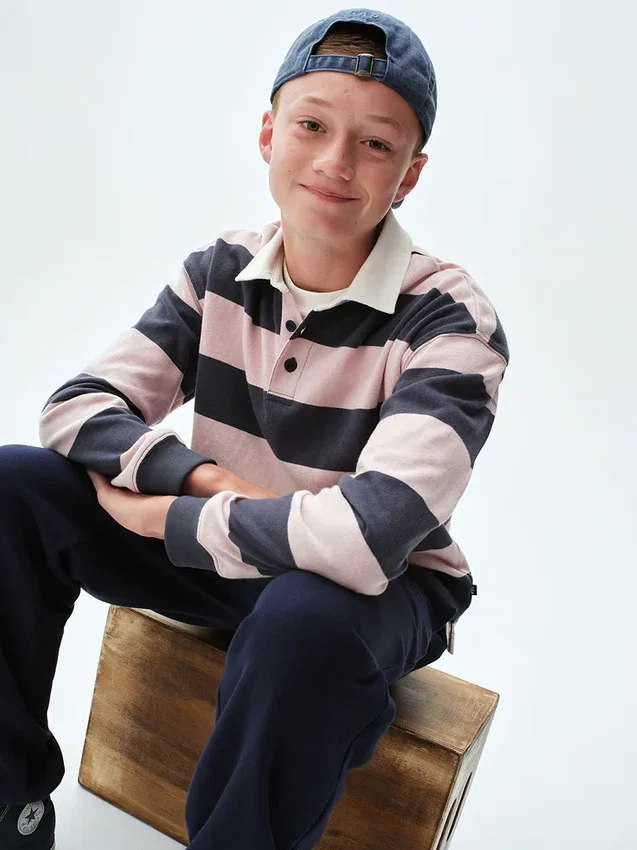 Polo ample épais pour enfant
