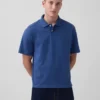 Polo en piqué ample