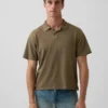 Polo en piqué ample