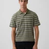 Polo en piqué ample