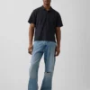Polo en piqué ample