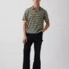Polo en piqué ample