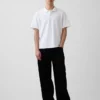 Polo en piqué ample