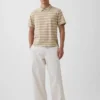 Polo en piqué ample