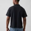 Polo en piqué ample