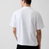 Polo en piqué ample