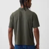 Polo en piqué ample