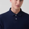 Polo en piqué ample