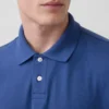 Polo en piqué ample