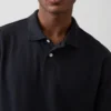 Polo en piqué ample