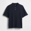 Polo en piqué ample