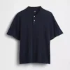 Polo en piqué ample