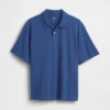Polo en piqué ample