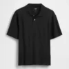 Polo en piqué ample