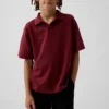 Polos en piqué décontractés pour enfant