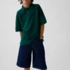 Polos en piqué décontractés pour enfant