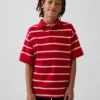 Polos en piqué décontractés pour enfant