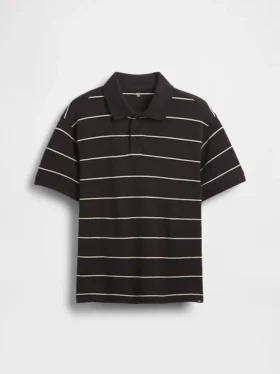 Polos en piqué décontractés pour enfant