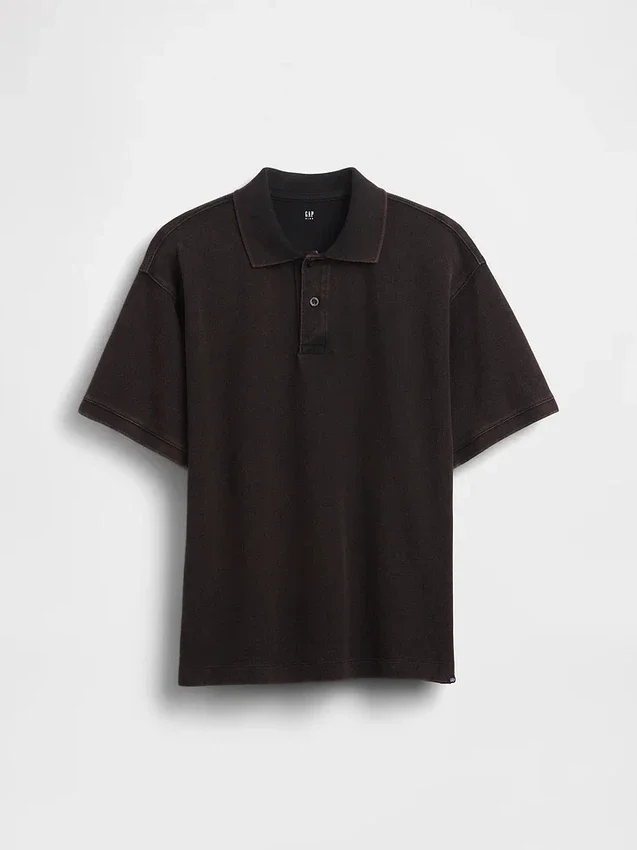 Polos en piqué décontractés pour enfant