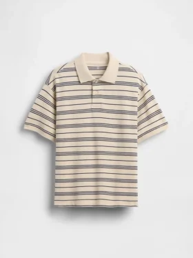 Polos en piqué décontractés pour enfant