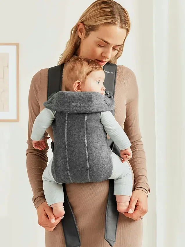 Porte-bébé BabyBjörn 3D Jersey Mini
