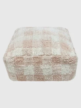 Pouf « Vichy » de Lorena Canals
