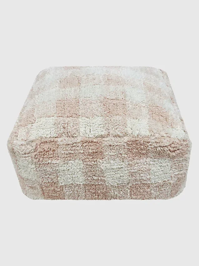 Pouf « Vichy » de Lorena Canals