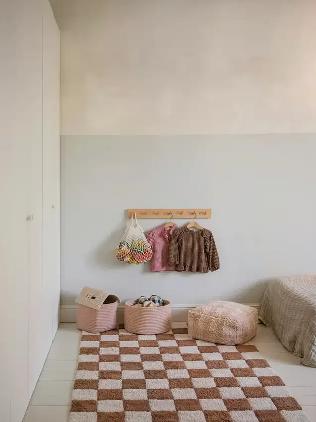 Pouf « Vichy » de Lorena Canals