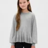 Pull ample à basque pour enfant