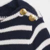 Pull ample à col bateau 100 % coton