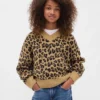 Pull ample à col en V pour enfant