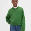 Pull ample à col en V pour enfant