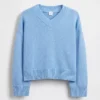 Pull ample à col en V pour enfant