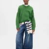 Pull ample à col en V pour enfant