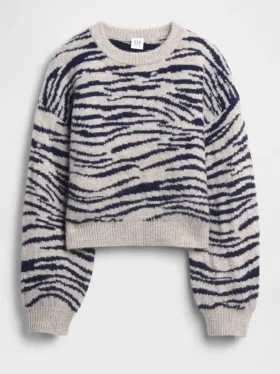 Pull ample à col rond pour enfant