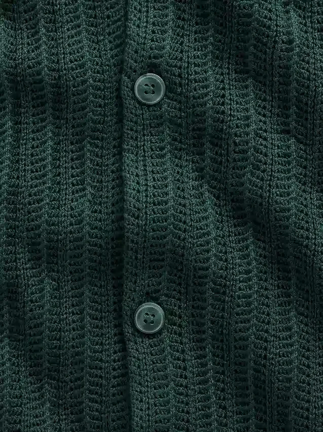 Pull ample texturé