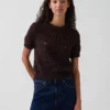 Pull au crochet 100 % coton