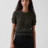 Pull au crochet 100 % coton