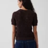 Pull au crochet 100 % coton