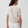 Pull au crochet 100 % coton