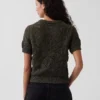 Pull au crochet 100 % coton