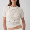 Pull au crochet 100 % coton