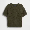 Pull au crochet 100 % coton