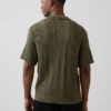 Pull au crochet à motif chevrons
