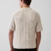 Pull au crochet à motif chevrons