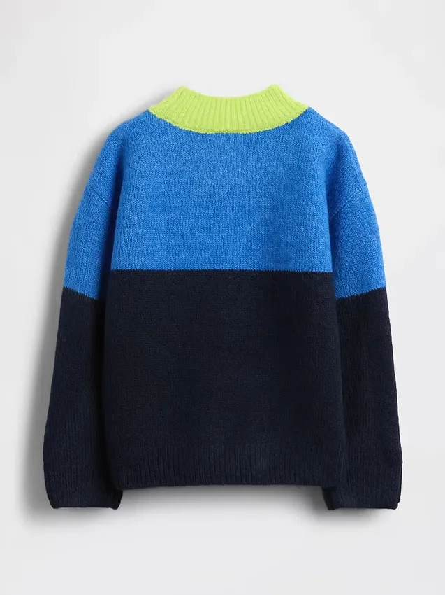 Pull à blocs de couleur pour Bébé & Enfant