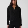 Pull à capuche ample zippé 100 % coton