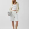 Pull à capuche ample zippé 100 % coton