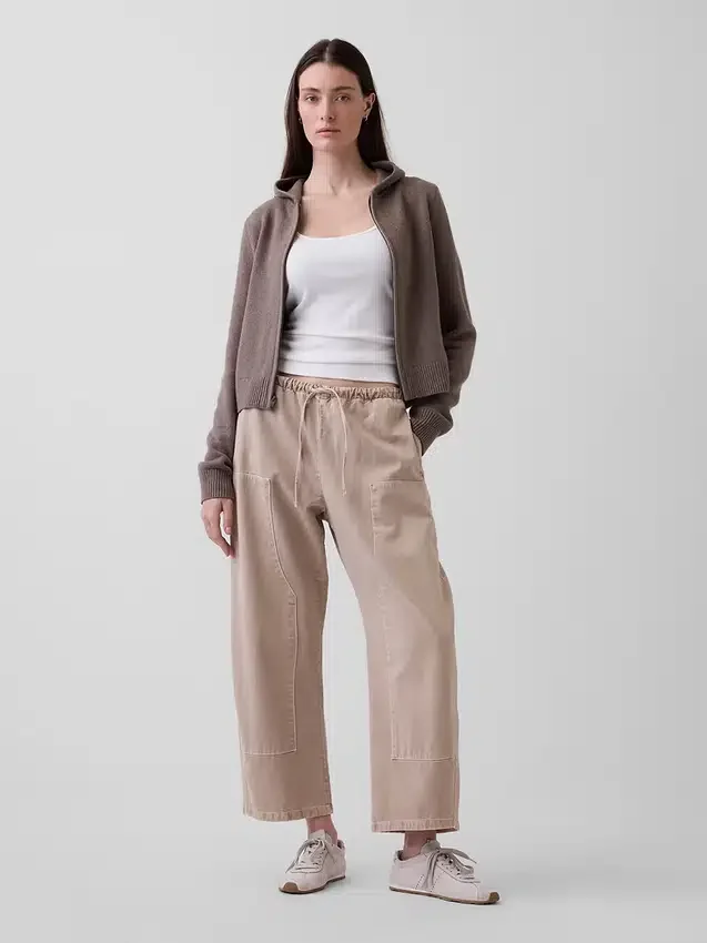 Pull à capuche et fermeture éclair CashSoft